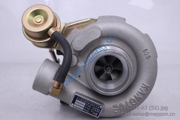 1118010-X3 turbocharger JP60S 00JP060S007 CA4D32-09