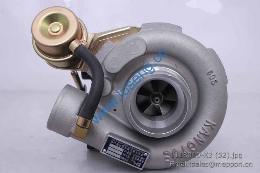 1118010-X3 turbocharger JP60S 00JP060S007 CA4D32-09