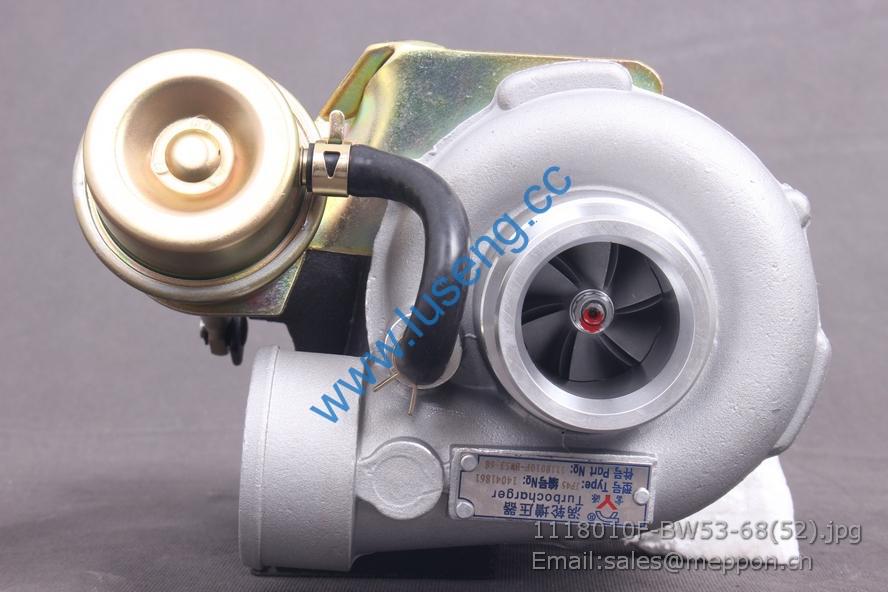1118010F-BW53-68 turbocharger JP45 SIDA