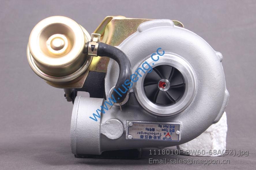 1118010F-BW60-68A turbocharger JP45 SIDA – Luseng Co., Ltd
