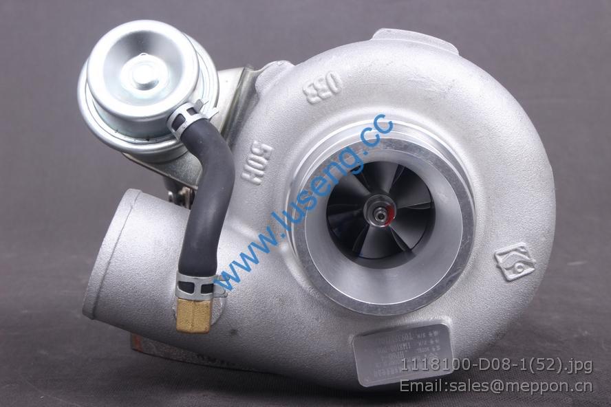 1118100-D08-1 turbocharger hp60-4 1118100-D08