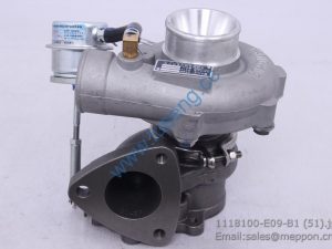 1118100-E09-B1 turbocharger JP50S 00JP050S055 GW2.5TCI