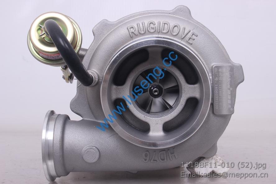 1118BF11-010 turbocharger rugidove HD76-160B