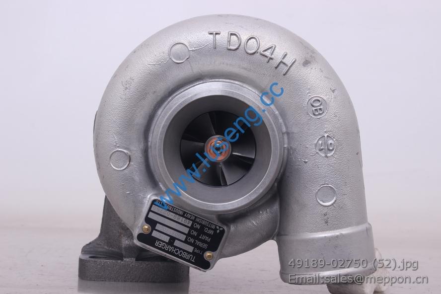 49189-02750 turbocharger TDO4HL4-11TK3S D04FR SK140-8 SK130-8 SK125-SR