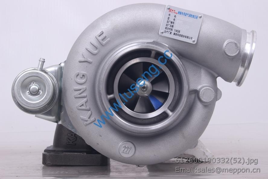 612600190332 turbocharger JP90S 00JP090S001 WP12.380CNG
