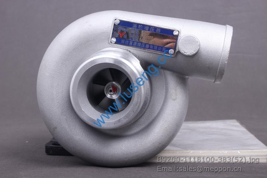 B9200-1118100-383 turbocharger SJ60 yuchai YC4B