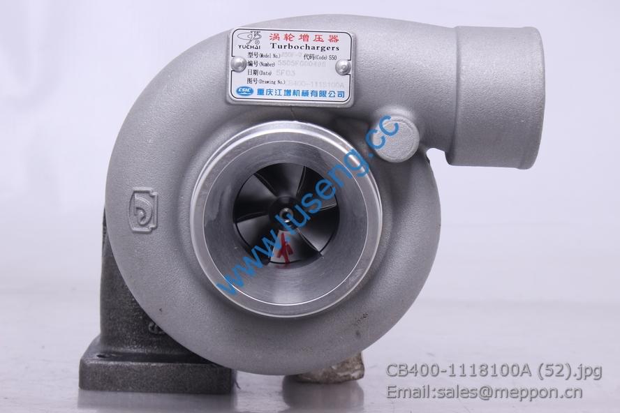 CB400-1118100A J50F-7 turbocharger CB400-1118100A-550