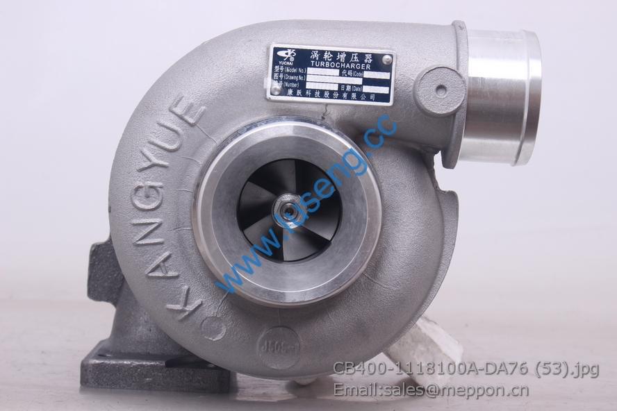 CB400-1118100A-DA76 turbocharger J50S 00JG050S010 YC2115ZQ CB400-1118100