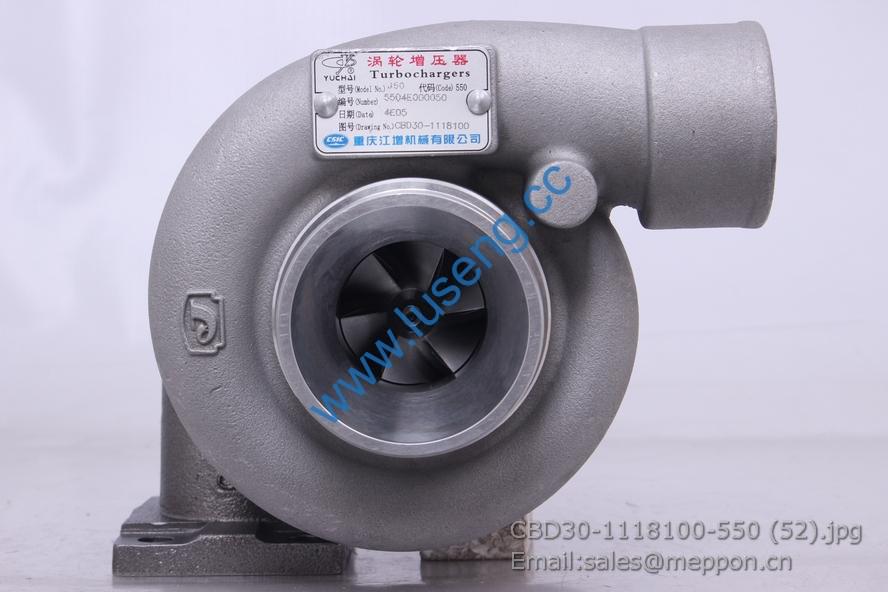 CBD30-1118100 TURBOCHARGER CBD30-1118100-550