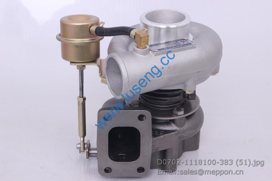 D0702-1118100-383 turbocharger SJ60F-1 yuchai YC4D