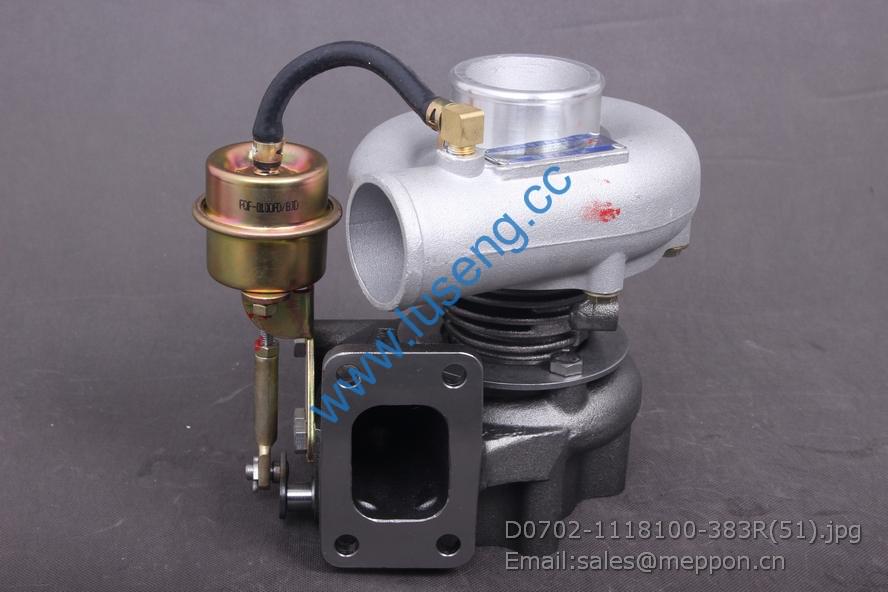 D0702-1118100-383R turbocharger SJ60F-1 yuchai YC4D