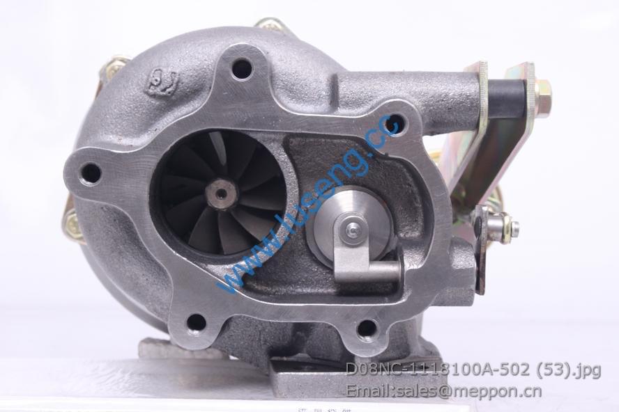 D08NC-1118100A-502 turbocharger JP60C D08NC-1118100