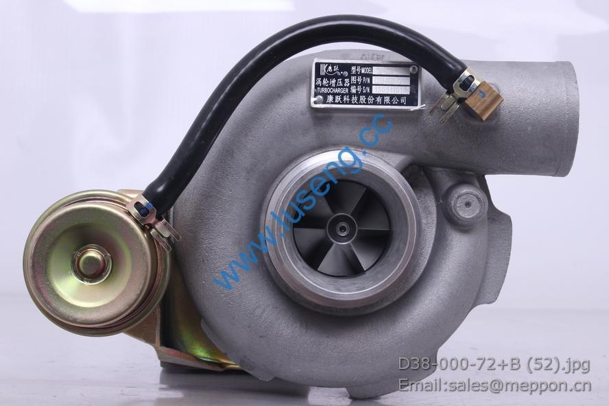 D38-000-72+B turbocharger JP60S 00JP060S067 D4114ZG3B D38-000-72