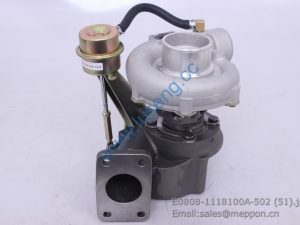 E0808-1118100A-502 turbocharger JP60C E0808-1118100