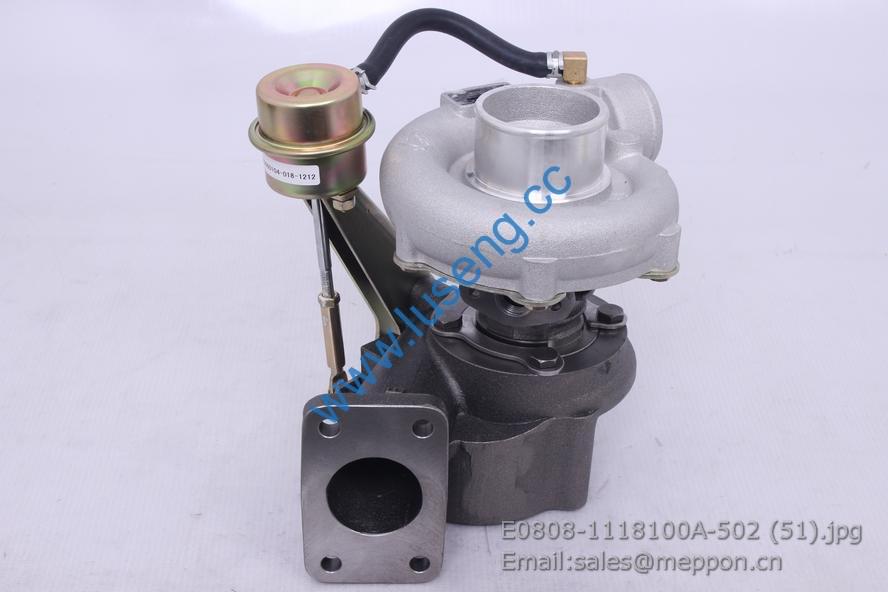 E0808-1118100A-502 turbocharger JP60C E0808-1118100
