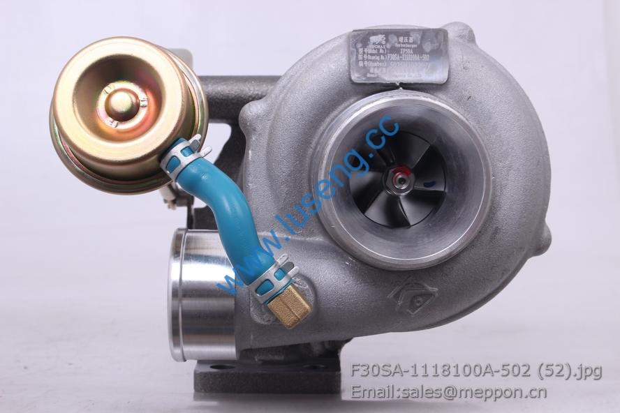 F30SA-1118100A-502 turbocharger F30SA-1118100 JP50A