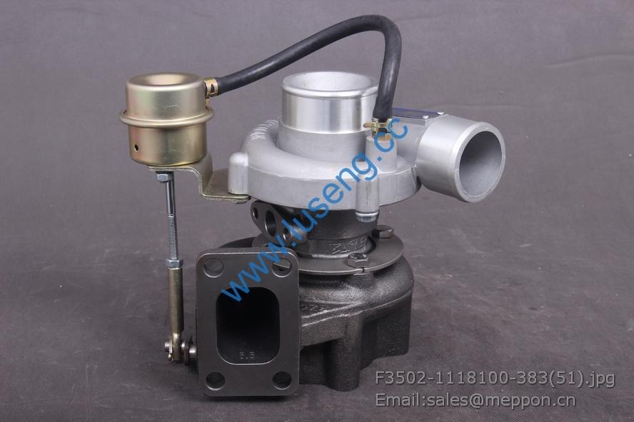 F3502-1118100-383 turbocharger SJ50FY yuchai YC4F