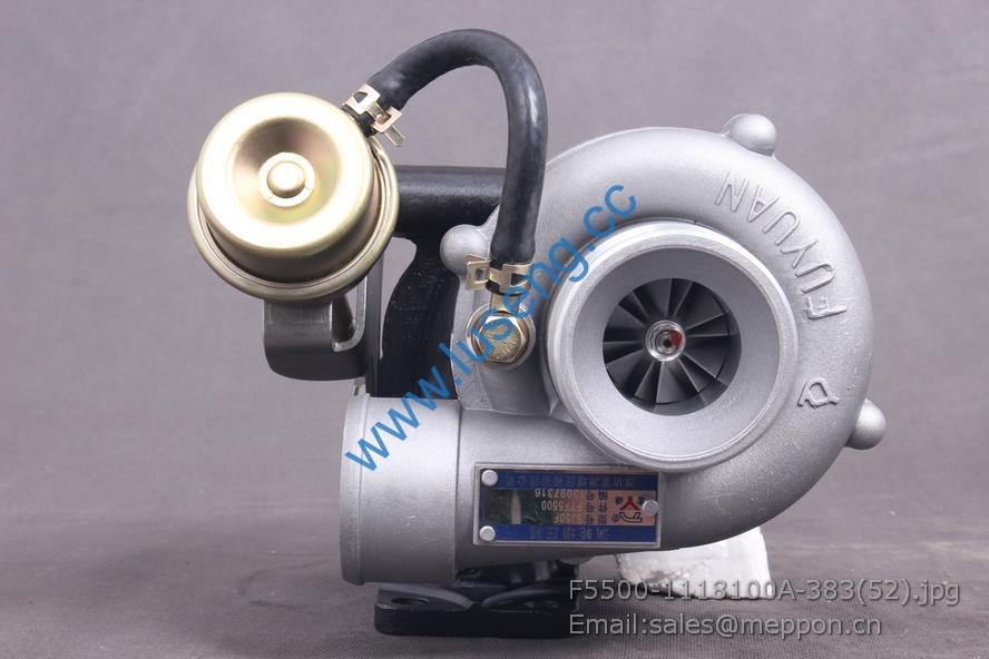 F5500-1118100A-383 turbocharger SJ50FY yuchai YC4F