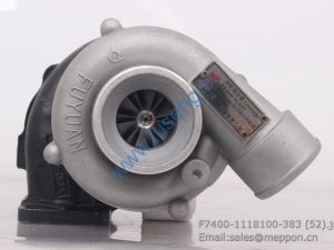 F7400-1118100-383 turbocharger SJ50F yuchai YC4F