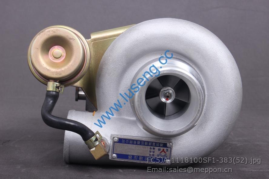FC5JA-1118100SF1-383 FC5JA-1118100-383 turbocharger SJ50FY yuchai YC4F
