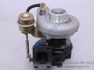 FC700-1118100-383 turbocharger SJ50FY yuchai YC4F