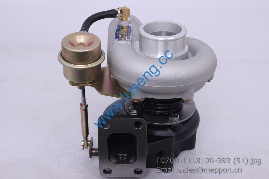 FC700-1118100-383 turbocharger SJ50FY yuchai YC4F