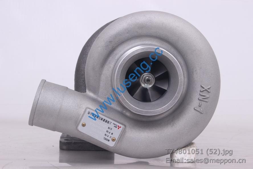 T74801051 turbocharger TE06H 49185-05020