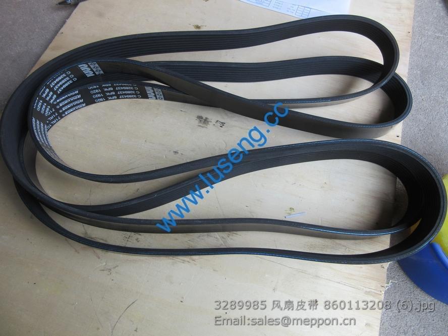 3289985 fan belt cummins 860113208