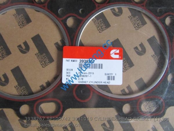 3938267 SP100742 3931019 CYLINDER HEAD GASKET – Luseng Co., Ltd