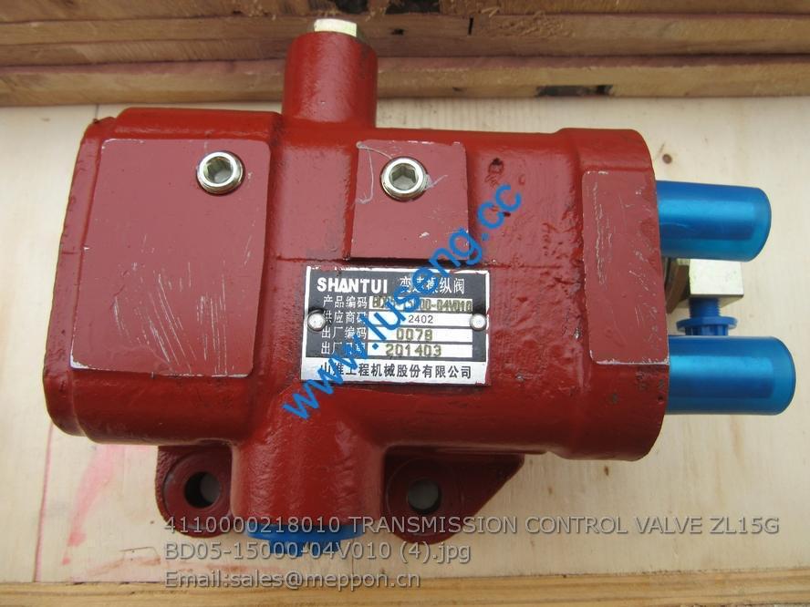 4110000218010 TRANSMISSION CONTROL VALVE ZL15G BD05-15000-04V010