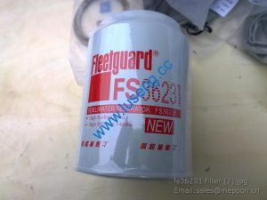 FS36231 filter 800151162 53C0576 XCMG XE370CA EXCAVATOR PARTS