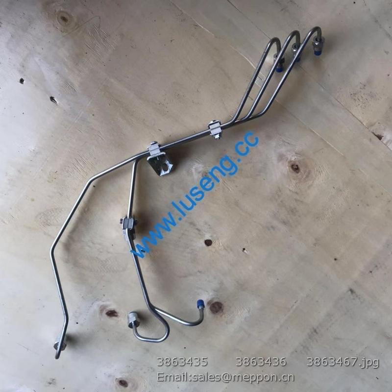 3863435 3863436 3863467 high pressure pipe cummins