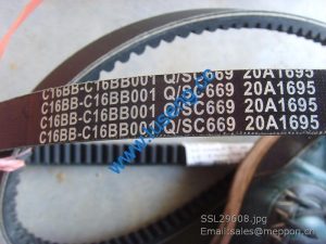 C16BB-16BB001 W014201300 BELT W01420144 4110000186662 4190000536185 16BL025 20A1695