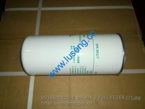 VG1560080012 WK 926 7 FUEL FILTER SINOTRUCK PARTS