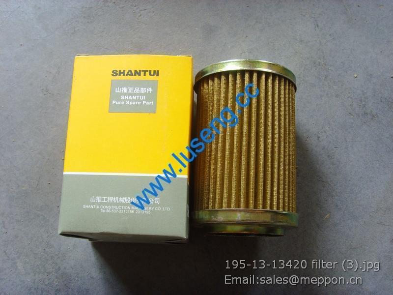195-13-13420 filter SHANTUI BULLDOZER