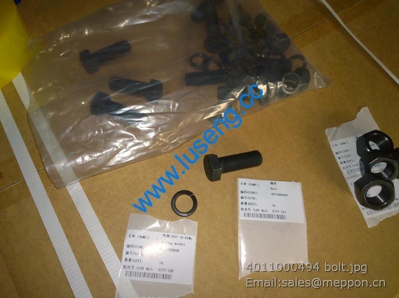 4011000494 bolt SDLG PARTS