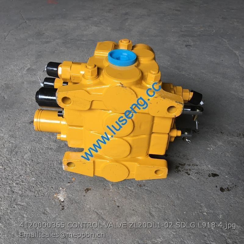 4120000365 CONTROL VALVE ZL20DL1-02 SDLG L918