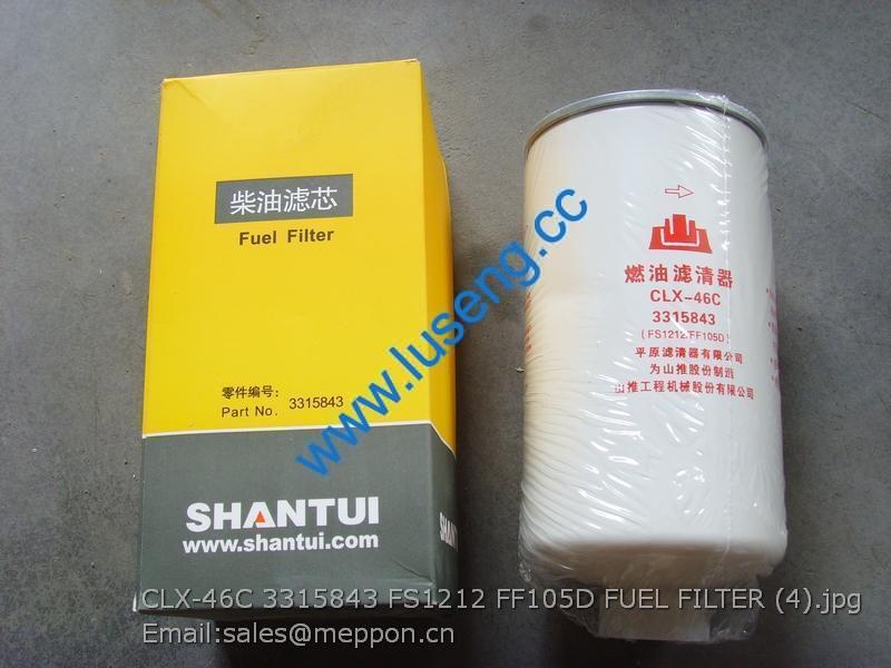 CLX-46C 3315843 FS1212 FF105D FUEL FILTER