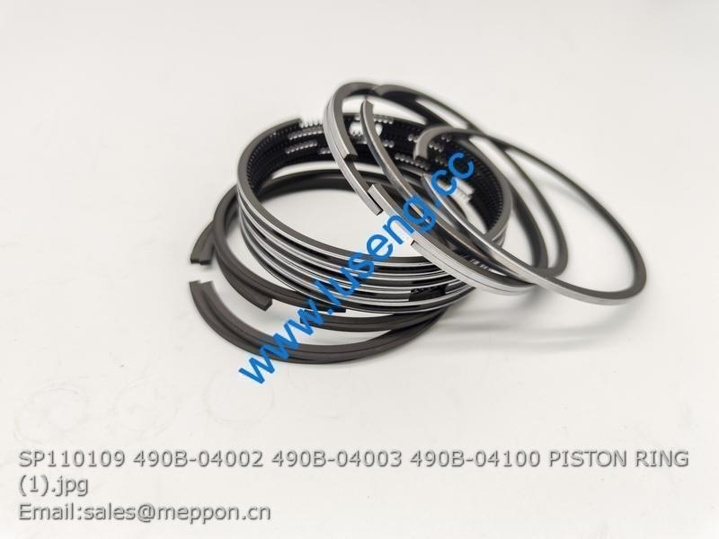 SP110109 490B-04002 490B-04003 490B-04100 PISTON RING