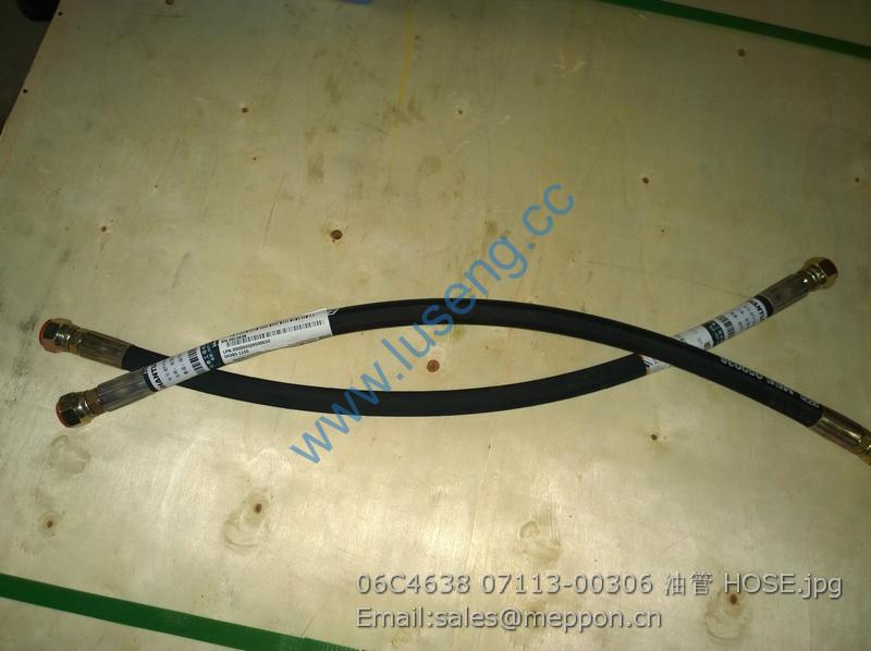 06C4638 07113-00306 HOSE LIUGONG BULLDOZER