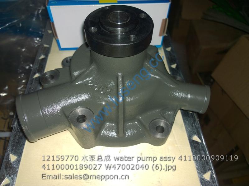 12159770 water pump assy 4110000909119 4110000189027 W47002040
