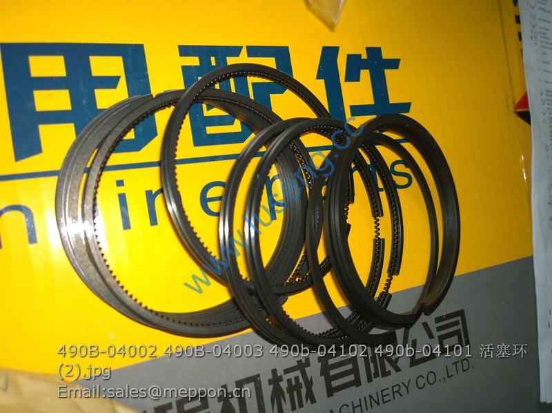 490B-04002 490B-04003 490b-04102 490b-04101 piston ring xinchai
